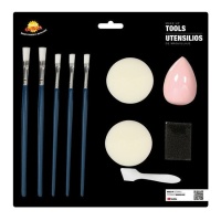 Jeu de 9 outils de maquillage