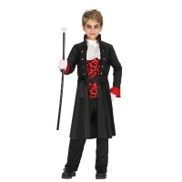 Costume d'empereur vampire pour enfants