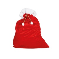 Sac rouge du Père Noël 95 x 60 cm