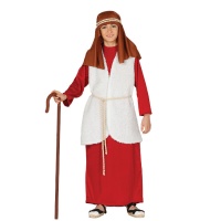 Costume d'hébreu rouge et blanc pour garçons