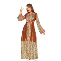 Costume de hippie à fleurs pour femmes