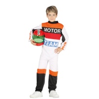 Costume de pilote de course pour enfants