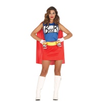 Costume de Super Beer Man pour femme