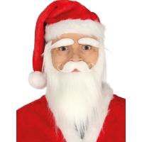 Barbe, moustache et sourcils du Père Noël