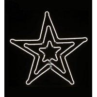 Grande étoile décorative à LED