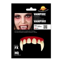 Dents de vampire avec pâte thermoplastique