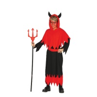 Costume de démon avec capuche pour enfants