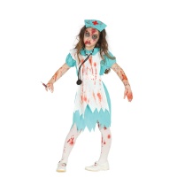 Costume d'infirmière sanglante pour filles