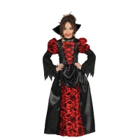 Costume d'impératrice vampire pour filles