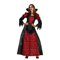 Costume d'impératrice vampire pour femme