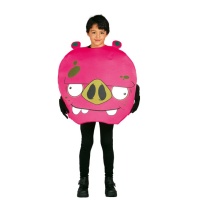 Costume de cochon rose Angry Birds pour enfants