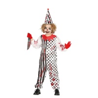 Costume d'arlequin tueur pour enfants