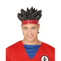 Perruque Dragon ball latex