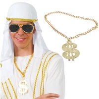 Collier du signe du dollar