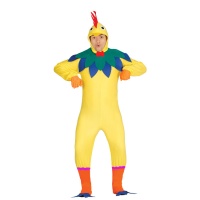 Costume de coq jaune pour hommes