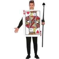 Costume de roi des cartes pour adulte