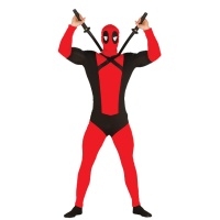 Costume anti-héros rouge pour hommes