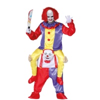 Costumes d'épaule de clown diabolique pour adultes