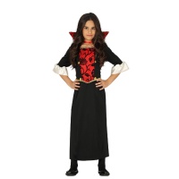 Costume de vampire rouge pour les filles