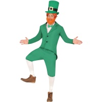 Costume de lutin vert irlandais pour hommes