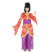 Costume traditionnel de geisha pour femme