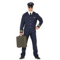 Costume de pilote d'avion pour homme