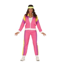 Costume de roller disco des années 80 pour hommes 