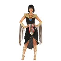 Costume de pharaon égyptien avec tunique pour femmes