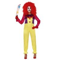 Costume de clown tueur pour femmes