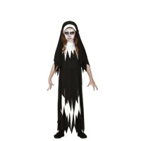 Costume de nonne zombie pour filles