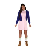 Costume Stranger Things Eleven pour femme