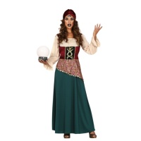 Costume de pythonisse gitane pour femmes