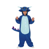 Costume de dragon bleu Salameche Pokemon pour enfants
