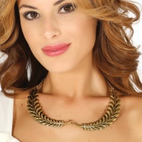 Collier de branches d'or