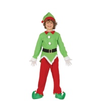 Costume de lutin de Noël pour enfants