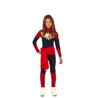 Costume de capitaine de l'espace pour filles