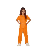 Costume de prisonnier de Guantanamo pour filles