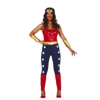 Costume de Wonder Woman avec pantalon pour femmes