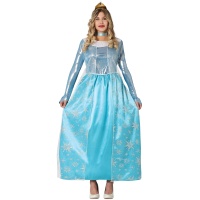 Costume de princesse des neiges pour femme