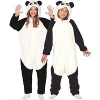 Costume de panda souriant pour enfants