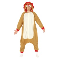 Costume de lion pour adulte