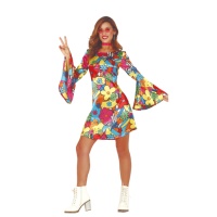 Costume imprimé hippie pour femmes