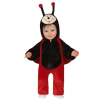 Costume de bébé coccinelle