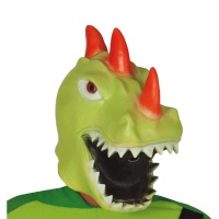 Masque dragon vert