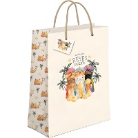 Sac cadeau 14 x 11,5 x 6,7 cm des Rois Mages