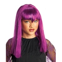 Perruque vampire lilas pour filles