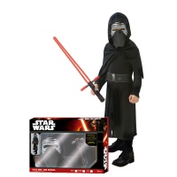 Costume Kylo Ren Star Wars avec épée dans une boîte