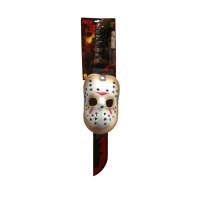 Masque et couteau Jason Voorhees - 68 cm