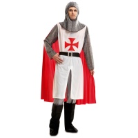 Costume de chevalier templier pour homme