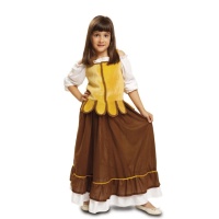 Costume de serveur avec gilet pour filles